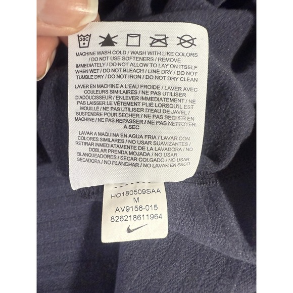 Nike Pro DriFit HalfZip Pullover Activewear Athletic Jacket Womens Med TightFit - Picture 6 of 10